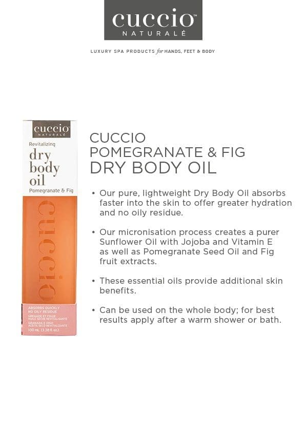 Cuccio Pomegranate & Fig Anti-aging & Revitalising Bodycare Kit 2 6 Cuccio Pomegranate & Fig Anti-aging & Revitalising Bodycare Kit 2