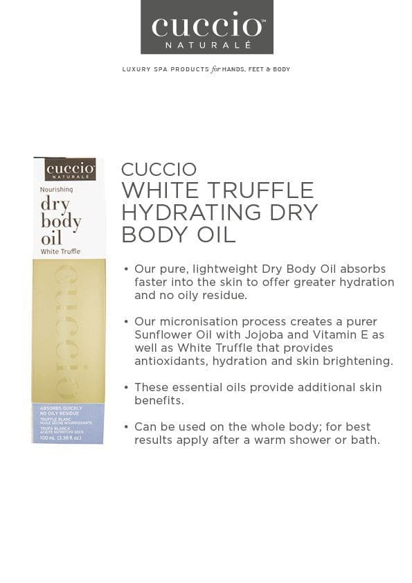 Cuccio White Truffle Luxury Antioxidant & Moisturisation Kit