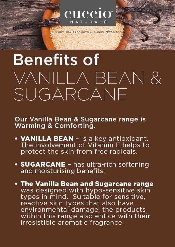 Cuccio Vanilla Bean & Sugarcane Warming & Comforting Kit with Colour